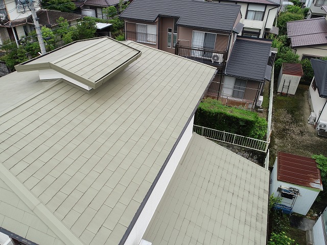 ドローンで屋根調査